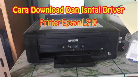 Gambar Pendahuluan cara install driver Epson L210